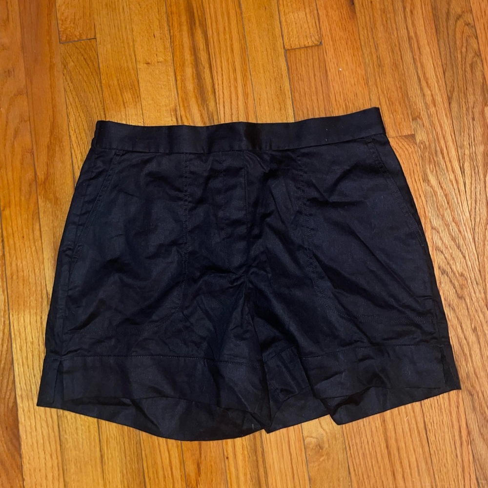Banana Republic Black High-Waist Tailored 5” Shorts NWT